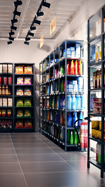 CARREFOUR PROJETO PILOTO - IMAGEM 3D