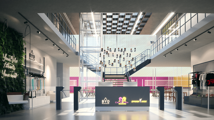 CACHOEIRA BEACH PROJETO PILOTO - IMAGEM 3D