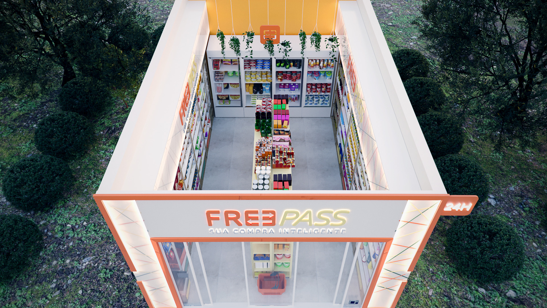 FREEPASS BRASIL PROJETO PILOTO - IMAGEM 3D 