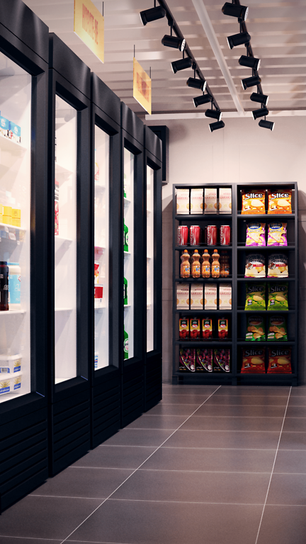 CARREFOUR PROJETO PILOTO - IMAGEM 3D